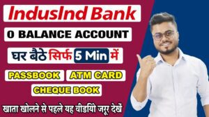 Indus Delite: Open Instant Zero Balance Savings Account Online