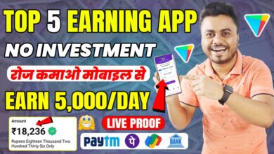 Top Best Money Earning App 2023 Without Investment