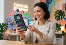 Best biolink app and website for creators in 2026 displayed on a modern smartphone interface