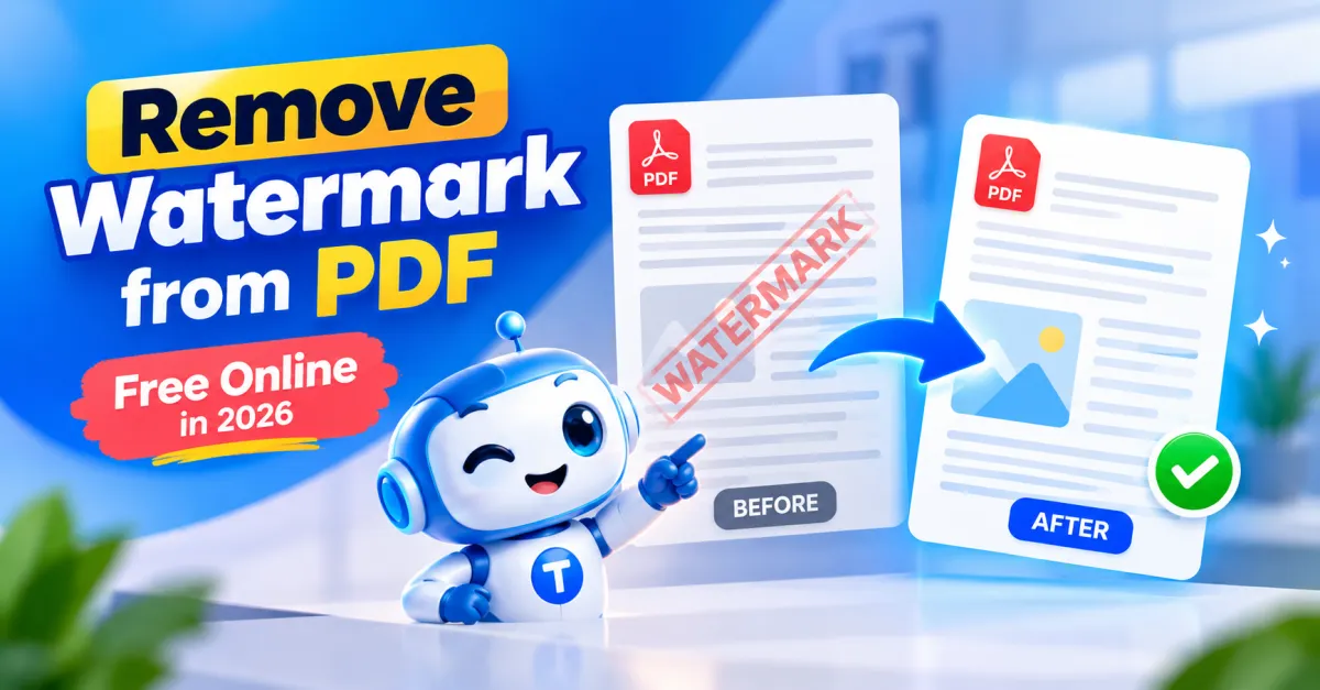 Remove Watermark from PDF Free Online